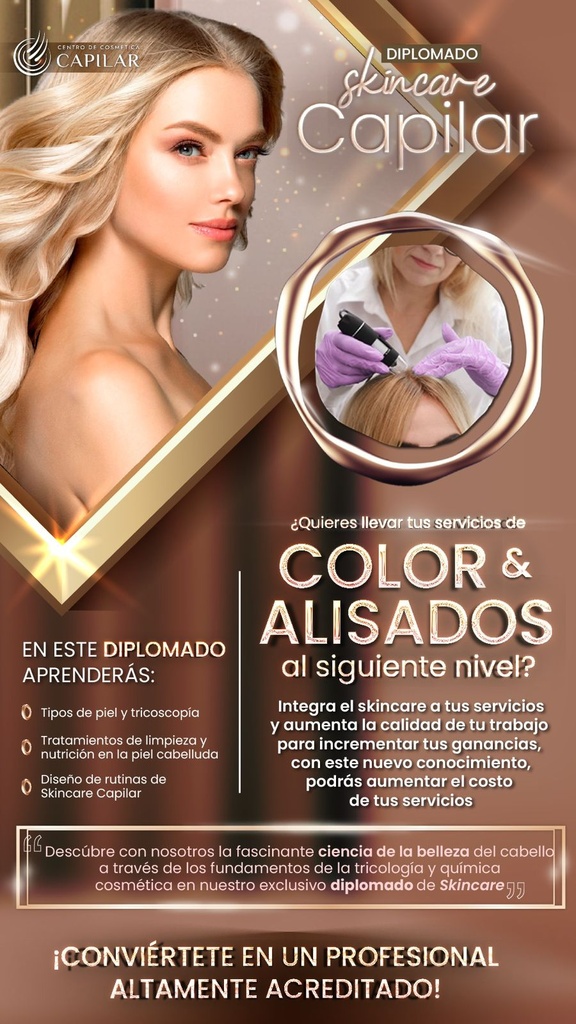Diplomado SkinCare Capilar