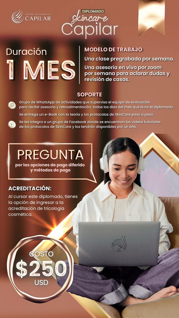 Diplomado SkinCare Capilar