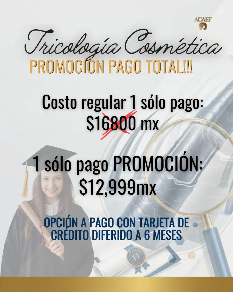 PREVENTA TRICOLOGÍA COSMETICA 1 SOLO PAGO