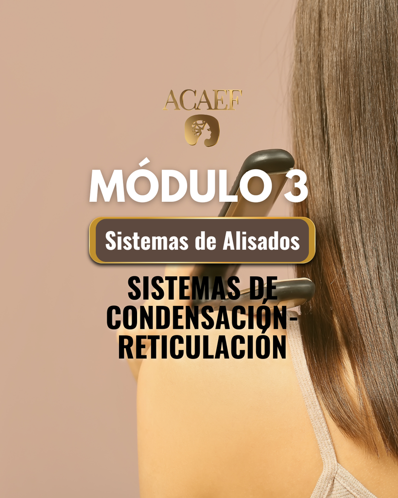 MÓDULO 3 | ALISADOS CONDENSACIÓN-RETICULACIÓN